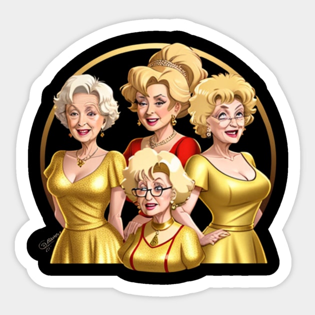 golden girls Sticker by Mcvipa⭐⭐⭐⭐⭐